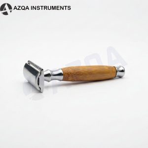 Classic Wooden Safety Razor