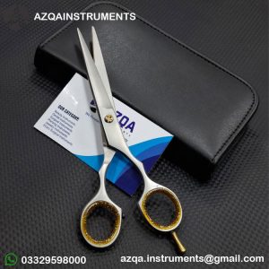 AZQA Silver  Barber Scissor