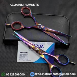 Professional Rainbow Barber Scissor Set