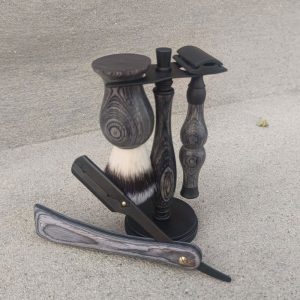 Luxury Wooden Shaving Set – Elegant Grooming Essentials