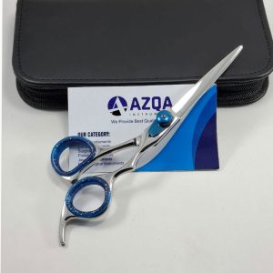 Professional Hair Cutting Scissors – Blue Handle
