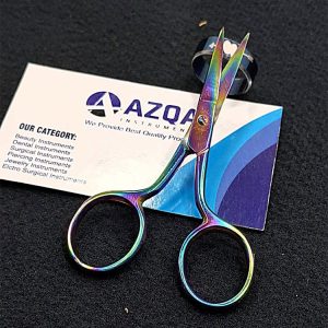 Premium Rainbow Cuticle Scissors