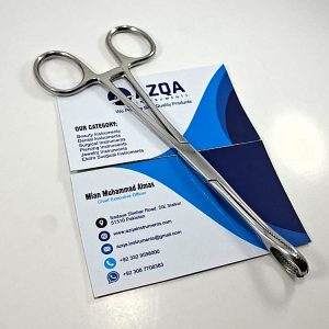 Forester Sponge Forceps – 6" with 3mm Slot | AZQA Instruments