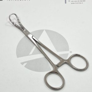 Sponge Holding Ring Forceps Foerster Type Medical Grade Stainless Steel Reusable Tool